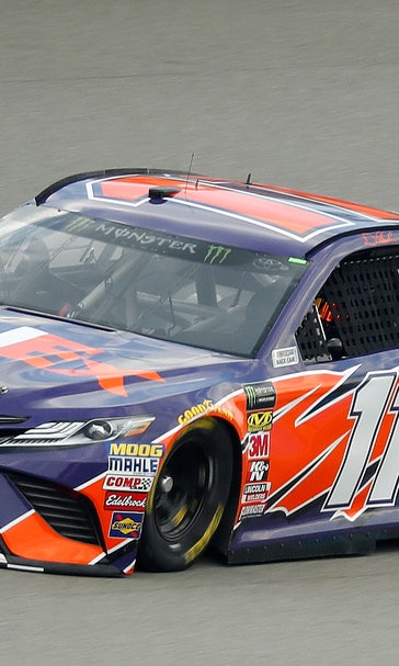 Hamlin starts 1st, Busch takes lead at Consumers Energy 400